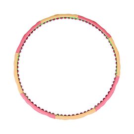 Star Sports S-Rose Magnetic Air Cushion Hula Hoop 2.5kg EA2005 Made in Korea Heavyweight 8-Section One-Touch Exercise Hoop for Advanced Diet & Massage